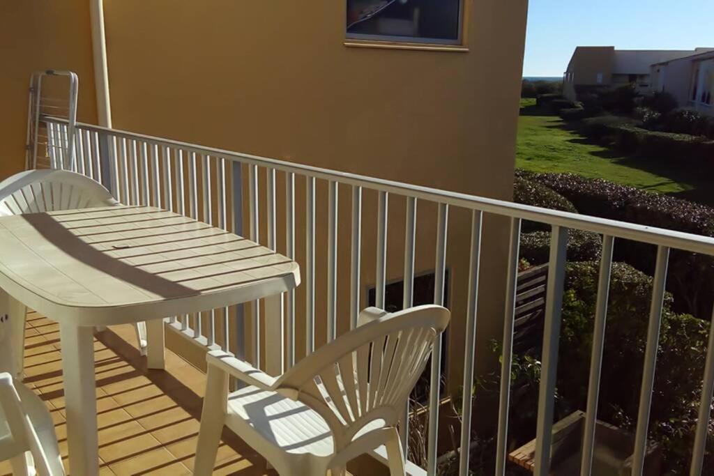 Capao Appartement Climatise Grande Terrasse Place Parking & Piscine Agde Exteriör bild